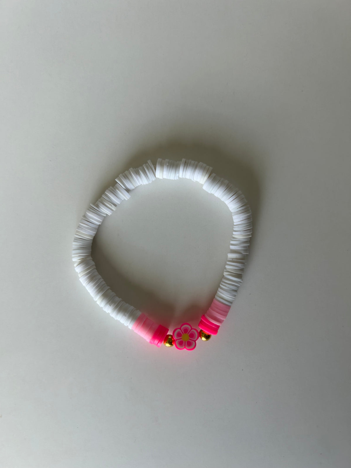 Island time clay bead bracelet