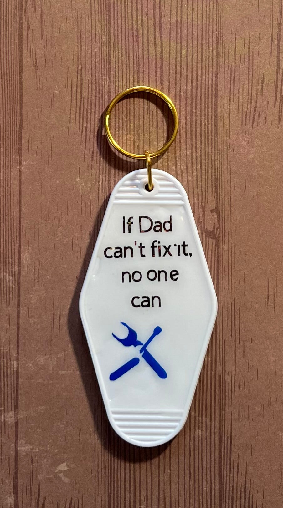 Fathers motel keychain