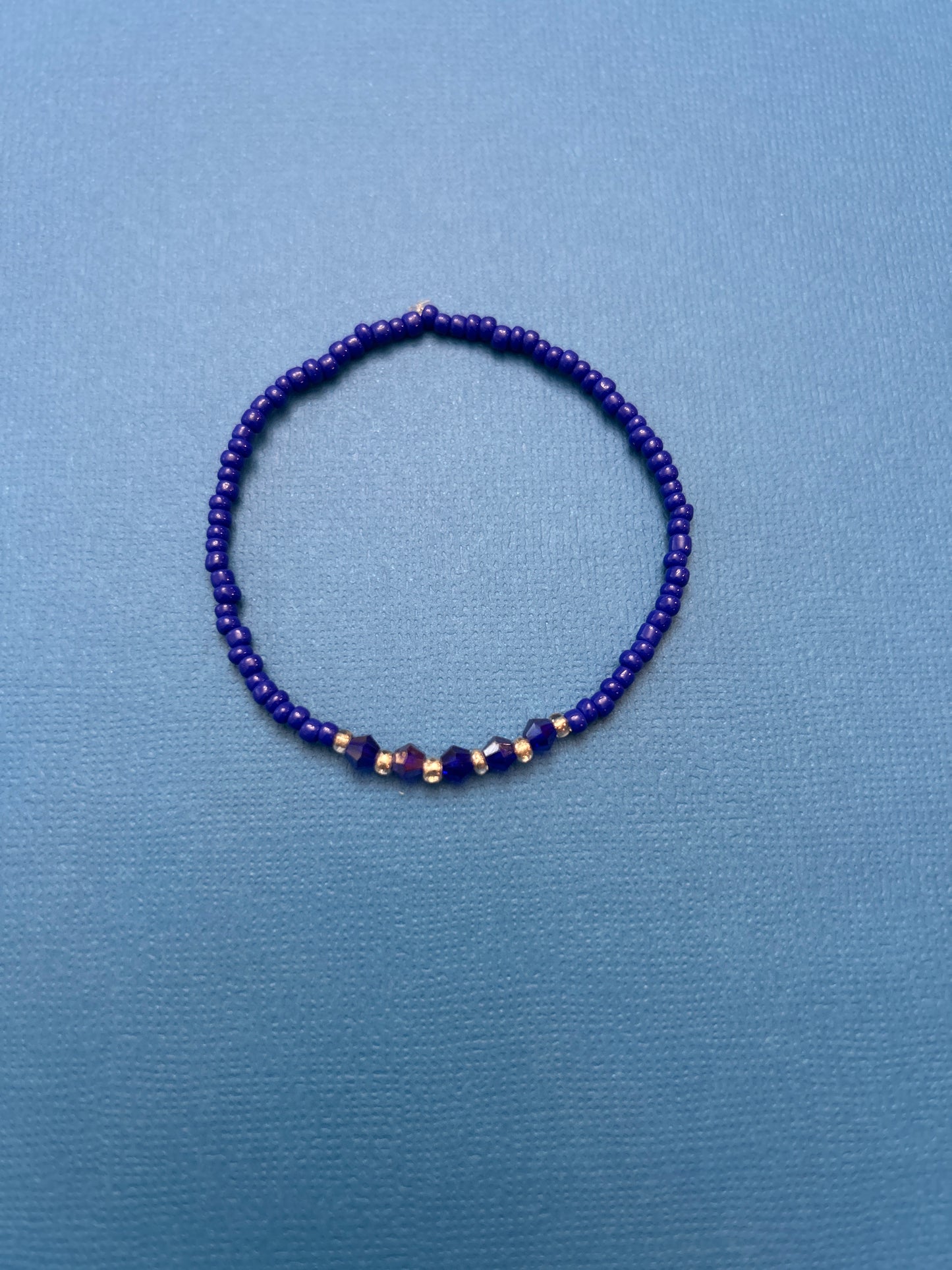 Royal Blue Accent Bracelet