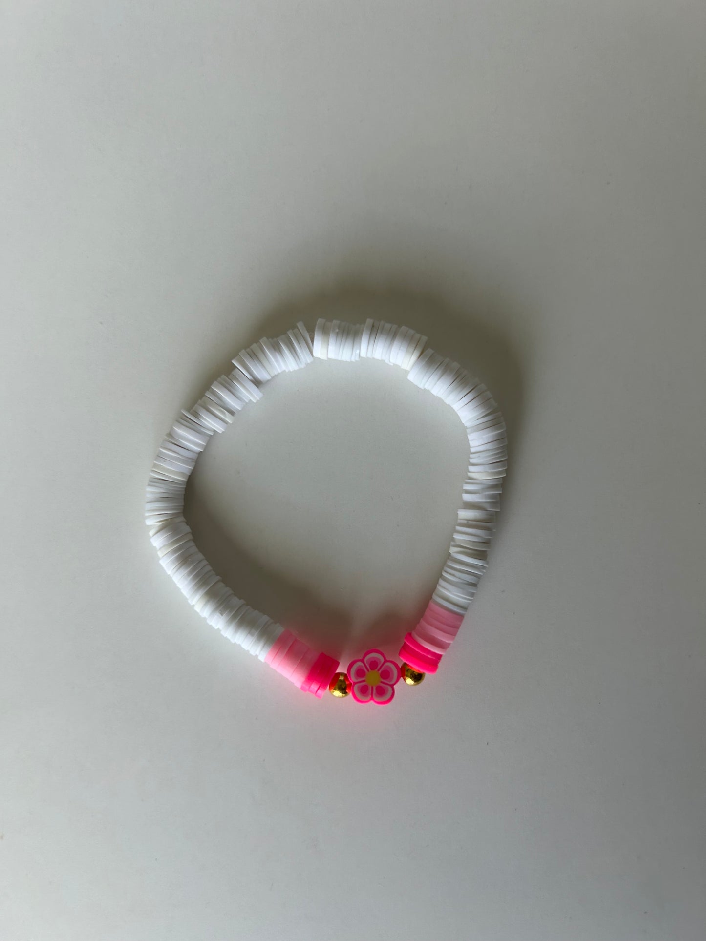 Island time clay bead bracelet