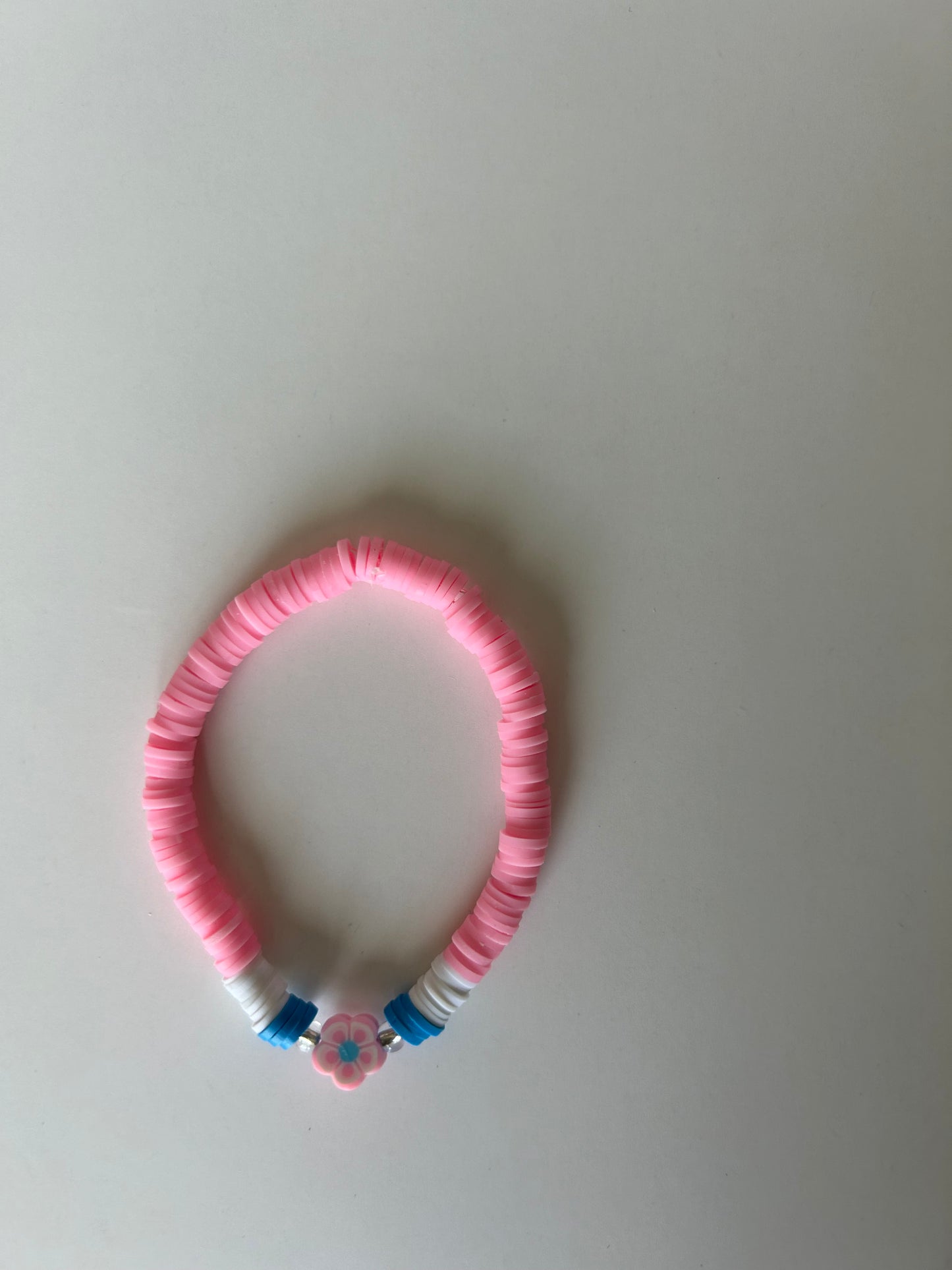 Island time clay bead bracelet