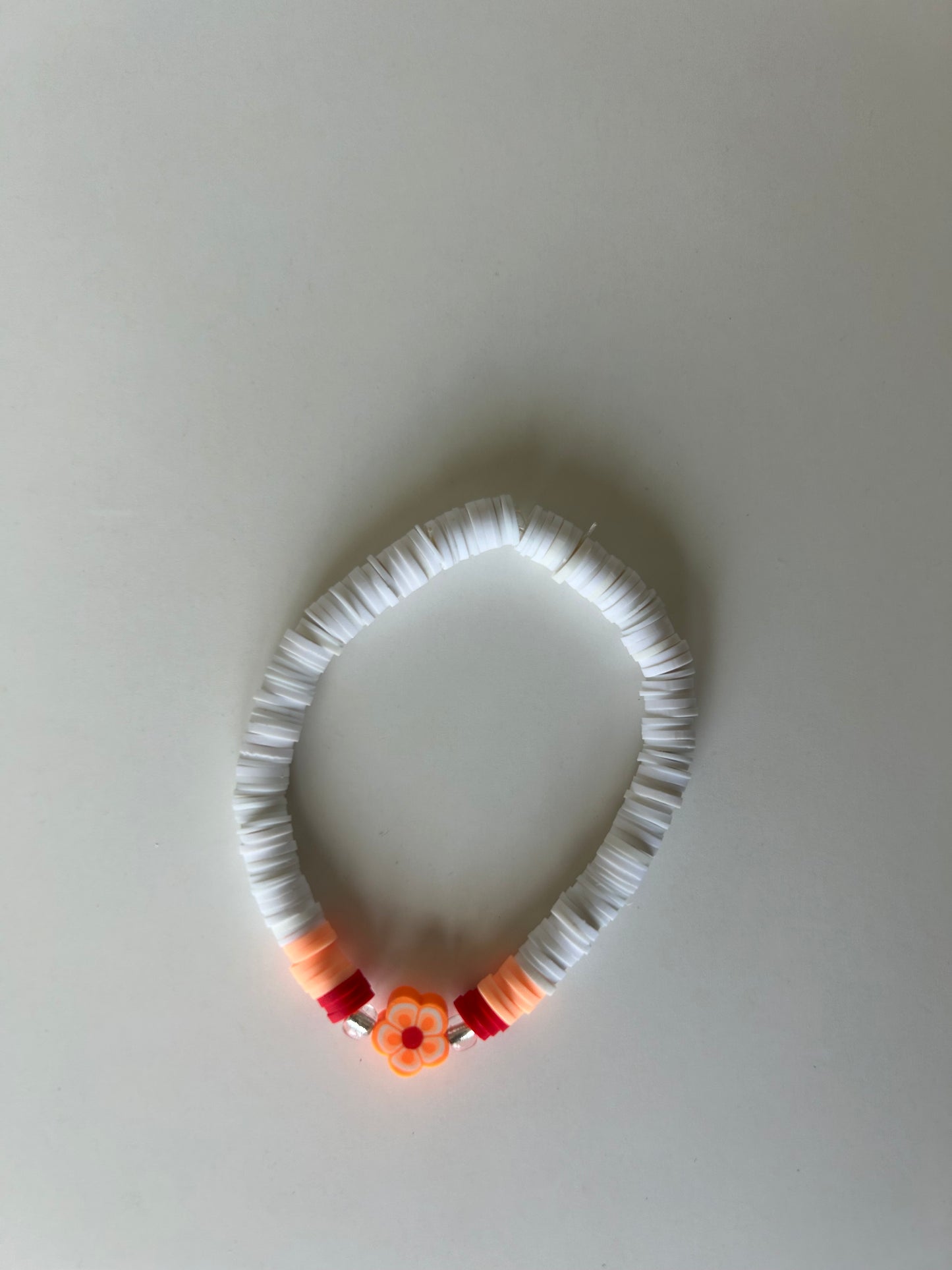 Island time clay bead bracelet