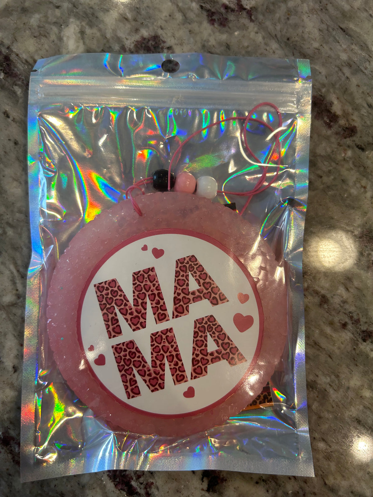 animal print “MAMA” freshie