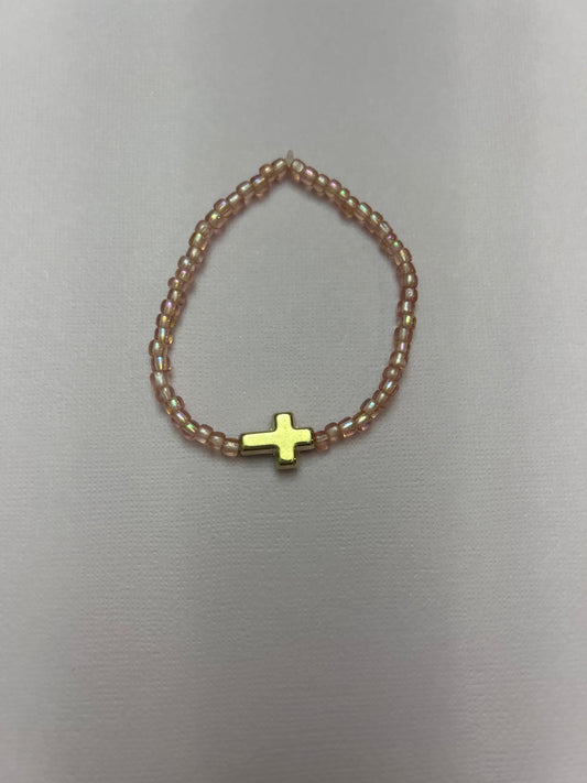 RosexGold Cross Bracelet