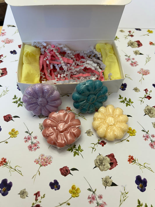 Flower Fields soap set